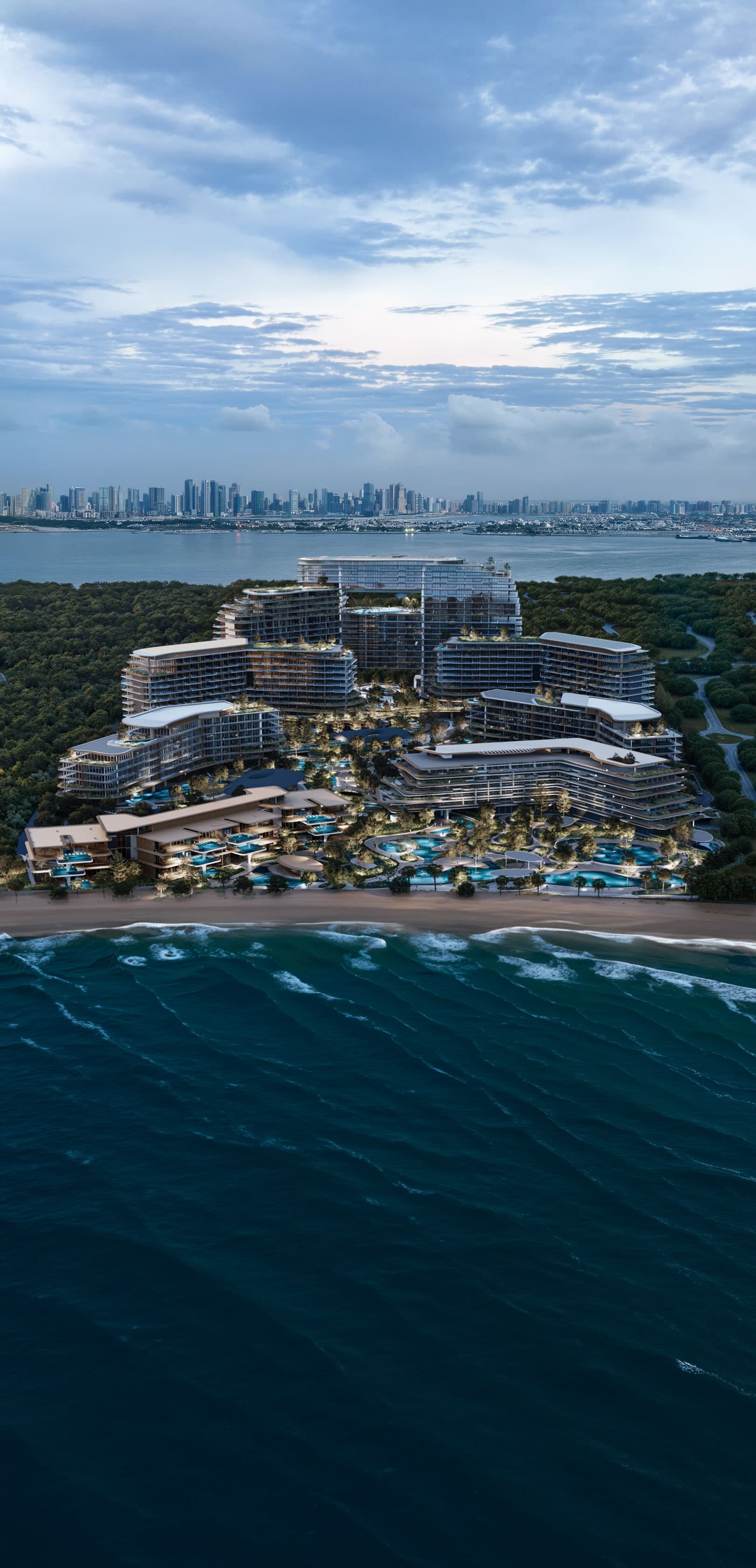 The Meriva Collection aerial view